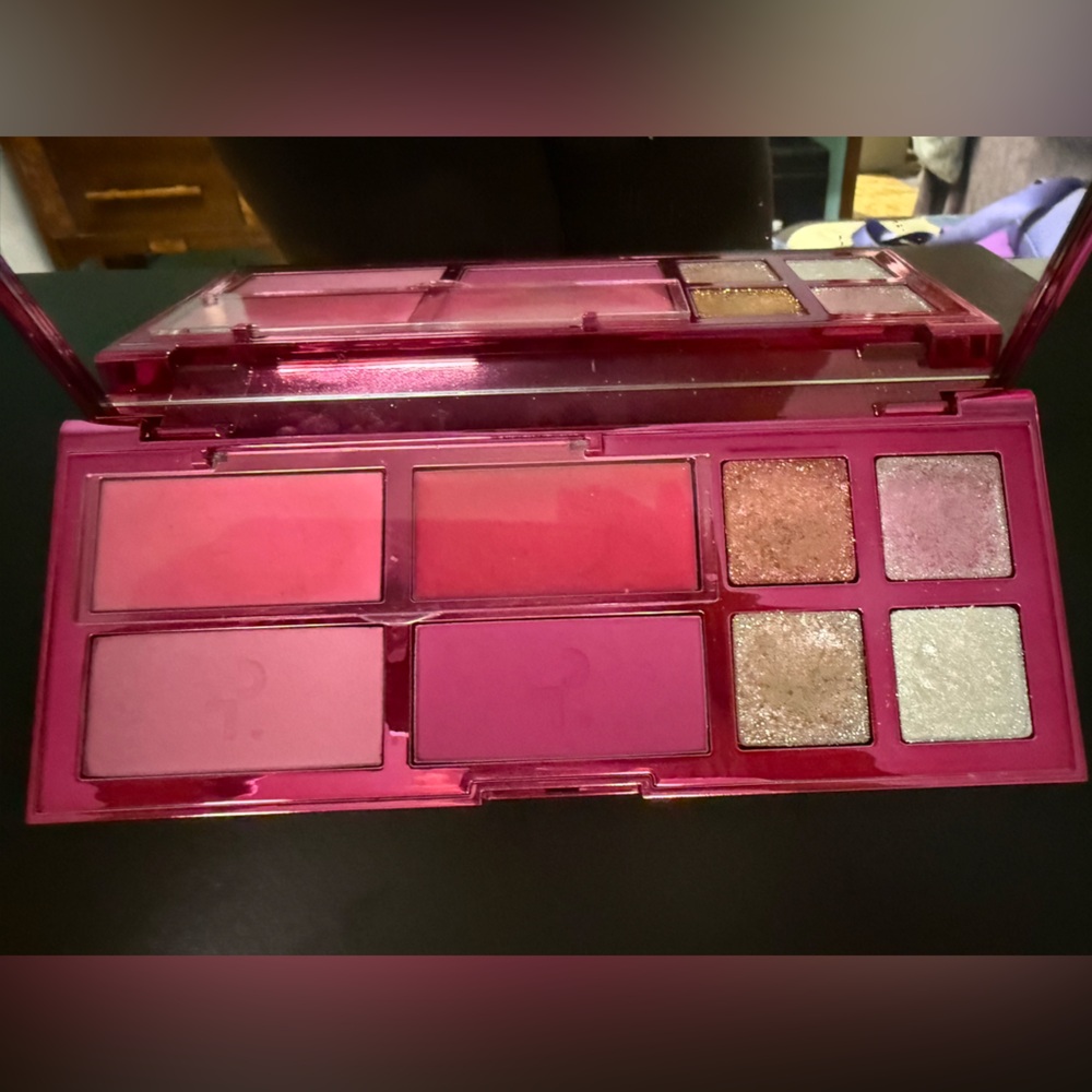 Patrick Ta Pink and Gold Eyeshadow Palette